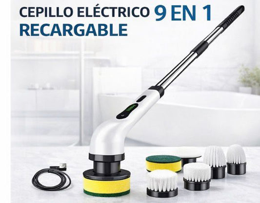 CleanPro® Cepillo Eléctrico 9 en 1 🧼