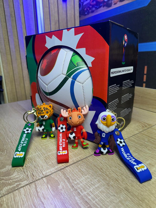WorldBall® Balón + Llavero Mundialista ⚽
