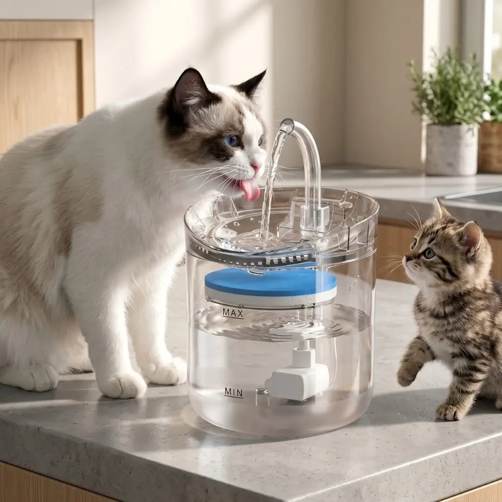 AquaFlow® Fuente de Agua Automática 🐾