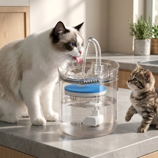 AquaFlow® Fuente de Agua Automática 🐾