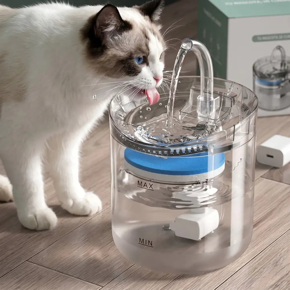 AquaFlow® Fuente de Agua Automática 🐾